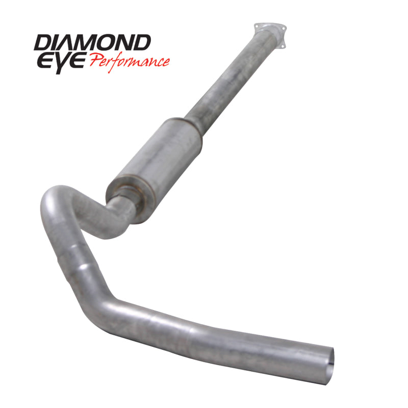 KIT Diamond Eye de 4 pulgadas para tubo de escape de remplazo de tubo de escape de acero inoxidable para Chevy/GMC 6.6L 2500/3500 01-05