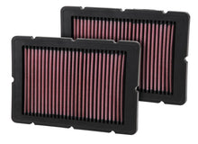 Cargar imagen en el visor de la galería, K&amp;N Replacement Air Filter 05-09 Ferrari F360 11.125in O/S Length x 7.625 O/S Width x 1.313in H