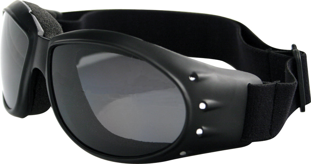 Bobster Cruiser Sunglasses Black w/Smoke Lens (BCA001)