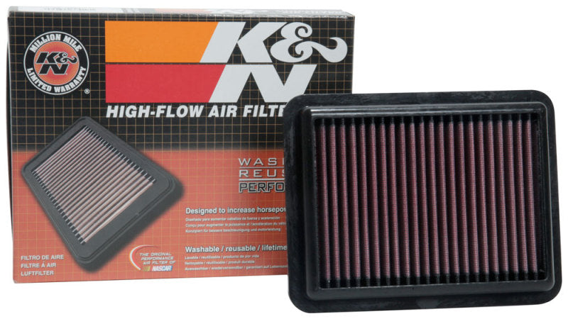 K&N 33-5087 Replacement Drop-In Air Filter — Fits 2018-2024 Nissan Kicks, 2020-2024 Nissan Versa