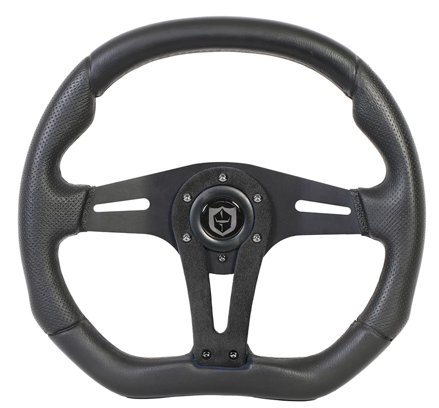 PRO Armor 13.75 Force Steering Wheel Black (A19UZ284BL)