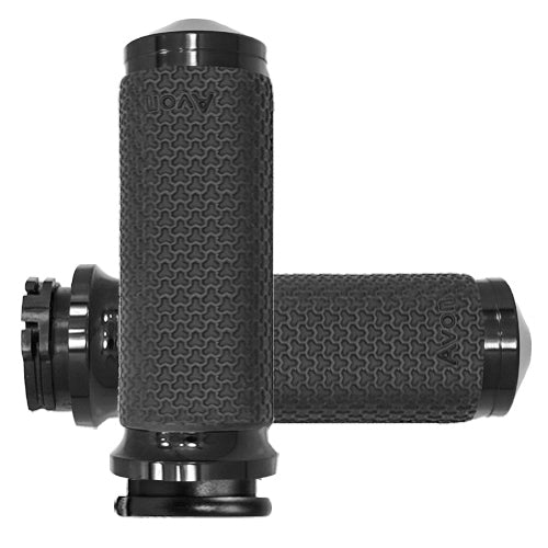 AVON Cable Throttle Memory Foam Grip Black (MF-63B-ANO)