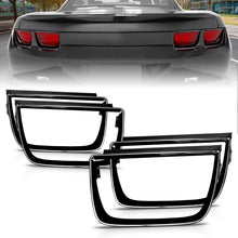 Cargar imagen en el visor de la galería, ANZO 2010-2013 Chevrolet Camaro Taillight Bezels - 4pc Gloss Black