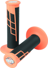 Cargar imagen en el visor de la galería, ProTaper Clamp-On 1/2 Waffle Grip - Neon Orange/Black