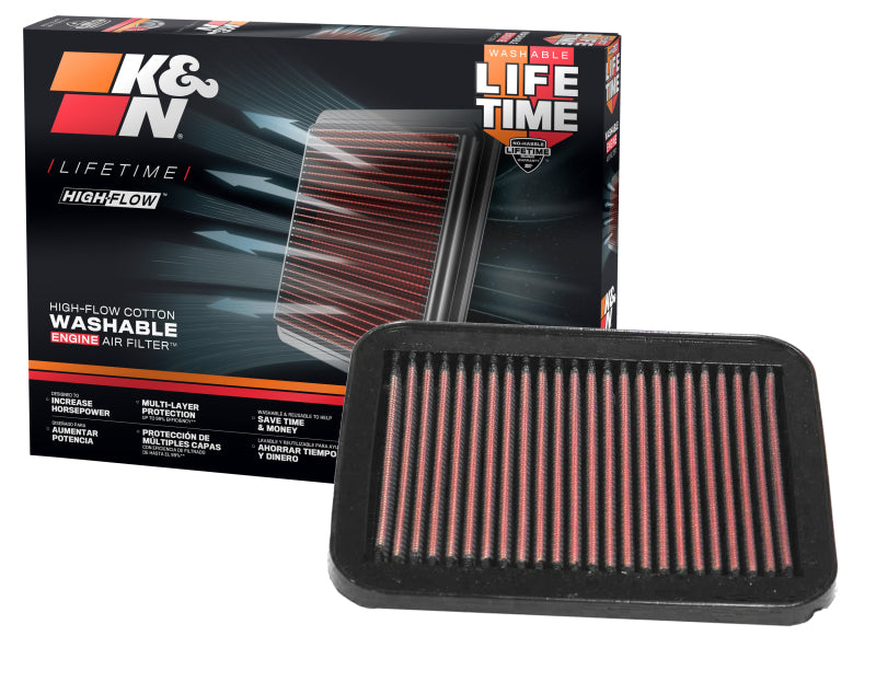 K&N 33-2162 Panel Air Filter — Fits 98-09 Suzuki Jimny / 95-02 Esteem