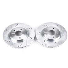 Cargar imagen en el visor de la galería, Power Stop 05-08 Chevrolet Cobalt Front Evolution Drilled &amp; Slotted Rotors - Pair