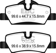 Cargar imagen en el visor de la galería, EBC 14+ Mini Hardtop 1.5 Turbo Cooper Redstuff Rear Brake Pads