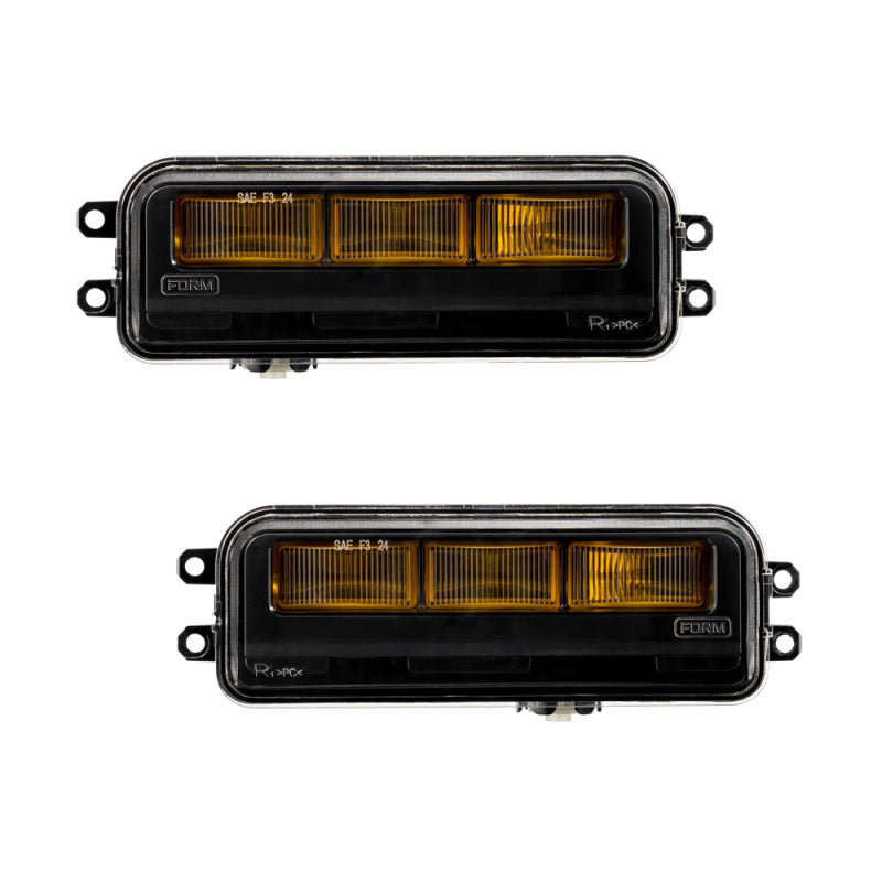 Form Lighting Type T3 Tacoma/Tundra/4Runner/Sequoia LED Fog Lights Yellow (Pair) (FL0083)