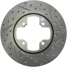 Cargar imagen en el visor de la galería, StopTech Slotted &amp; Drilled Sport Brake Rotor