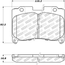 Cargar imagen en el visor de la galería, StopTech Performance 5/93-98 Toyota Supra Turbo Front Brake Pads