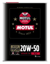 Cargar imagen en el visor de la galería, Motul 20W50 Classic Performance Oil - 10x2L