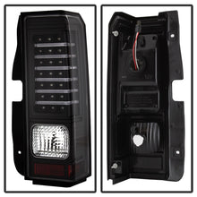 Cargar imagen en el visor de la galería, Xtune Hummer H3 06-09 ( Non H3T ) LED Tail Lights Black ALT-ON-HH306-LED-BK