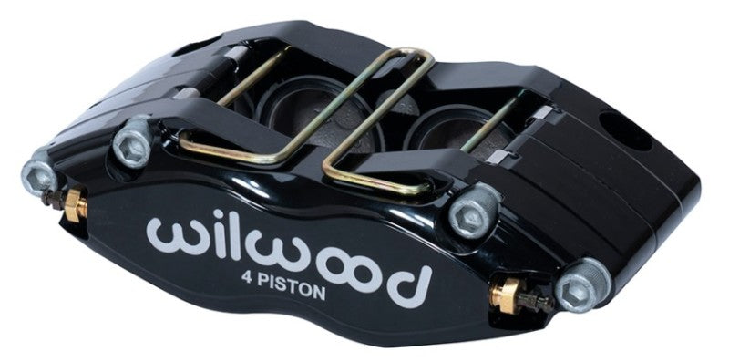 Wilwood Dynapro DPR-DS Caliper - Black, 1.25in Piston, .38/.500in Rotor, Dust Seal