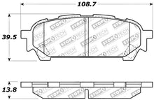 Cargar imagen en el visor de la galería, StopTech Performance 03-05 WRX Rear Brake Pads