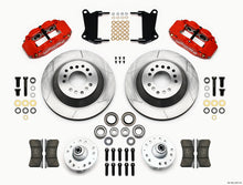 Load image into Gallery viewer, Wilwood Narrow Superlite 6R Front Hub &amp; 1PC Rtr Kit 12.88in-Red 67-69 Camaro 64-72 Nova Chevelle