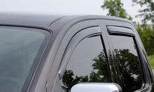 Load image into Gallery viewer, AVS 05-18 Nissan Navara King Cab Ventvisor In-Channel Front &amp; Rear Window Deflectors 4pc - Smoke