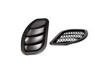 Cargar imagen en el visor de la galería, Daystar 2007-2018 Jeep Wrangler JK Hood Side Vent Kit Right and Left Black Pair