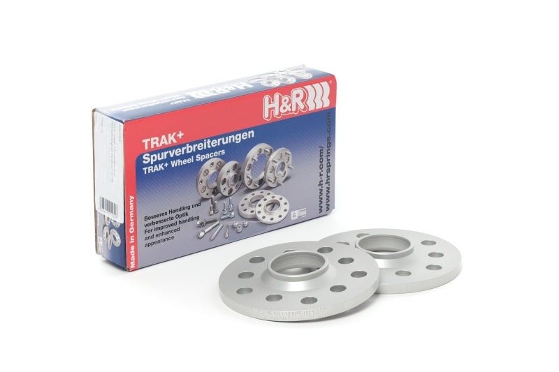 H&R Trak+ 10mm DRS-MZ Wheel Spacer 5/114.3 64mm Bore 14x1.5 Black — Fits Various Vehicles