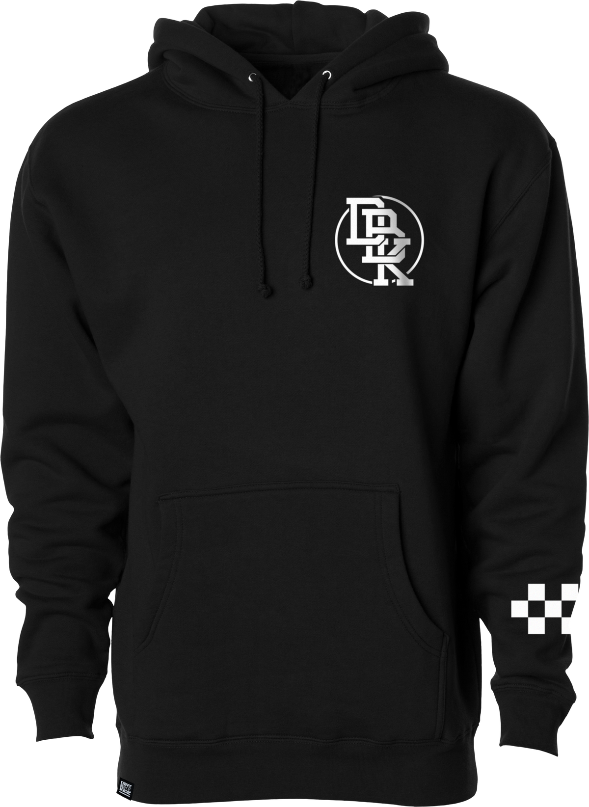 DBK HOT ROD Hoodie Black MD (AH-HOTROD-M)