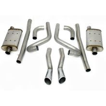 Cargar imagen en el visor de la galería, JBA 65-66 Ford Mustang 260-428 409SS Dual Through Rear Valance Header Back Exhaust