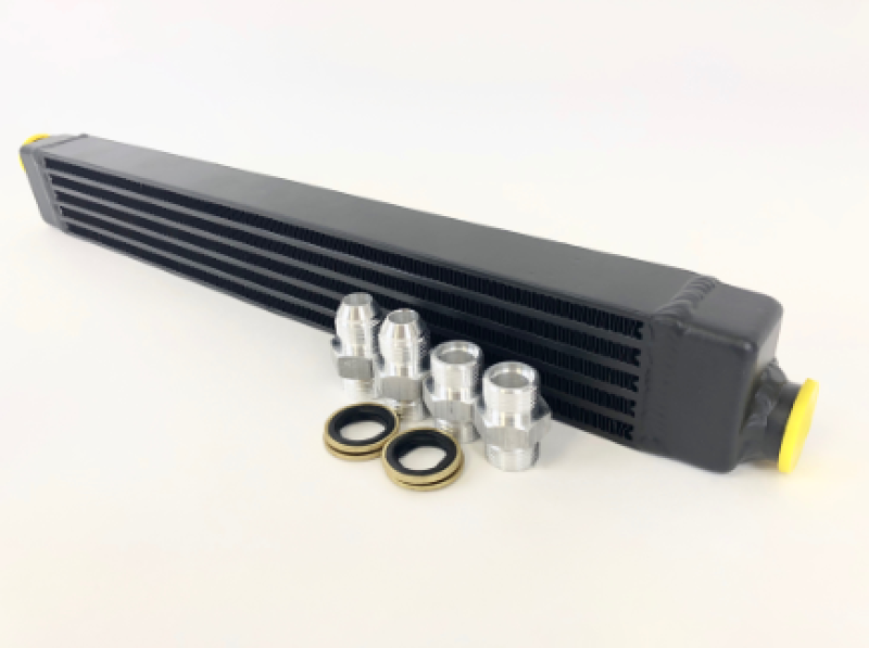 CSF 82-94 BMW 3 Series (E30) High Performance Oil Cooler w/-10AN Male & OEM Fittings