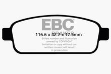 Cargar imagen en el visor de la galería, EBC 13+ Buick Encore 1.4 Turbo Greenstuff Rear Brake Pads