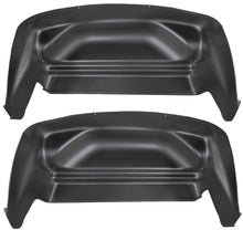 Cargar imagen en el visor de la galería, Protectores de huecos de rueda traseros negros Husky Liners para Chevy/GMC Silverado/Sierra 07-13