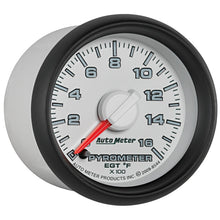 Cargar imagen en el visor de la galería, Autometer Factory Match 52.4mm Full Sweep Electronic 0-1600 Deg F EGT/Pyrometer Gauge