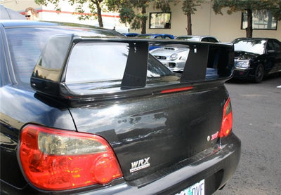 Perrin Performance Black Plastic Wing Support — Fits 2004-2007 Subaru Impreza WRX STI