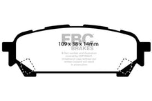 Cargar imagen en el visor de la galería, EBC 04-06 Saab 9-2X 2.0 Turbo Redstuff Rear Brake Pads