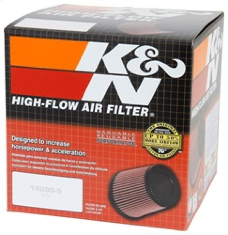 K&N Universal Custom Air Filter Tapered Conical 170mm Base OD x 60mm Top OD x 124mm Height — Fits Various Applications