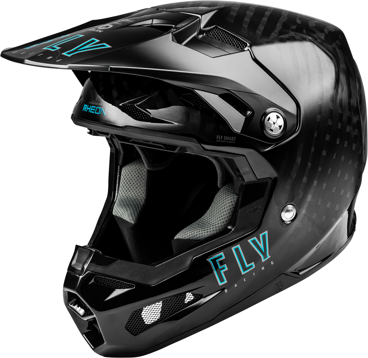 Fly Racing Youth Formula S Carbon Helmet Black YL-S1A (73-4415YL)