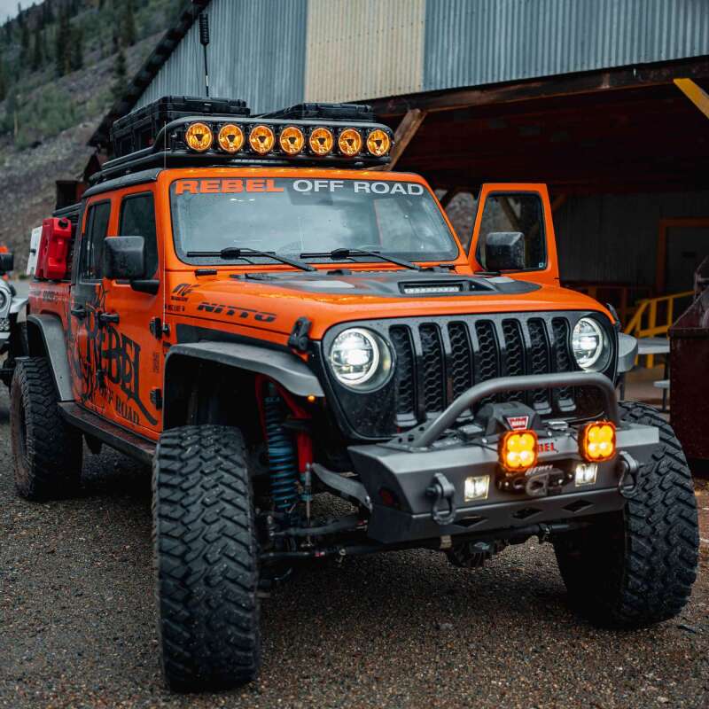 KC HiLiTES Gravity Titan LED Light Bar - 45in. 7-Light