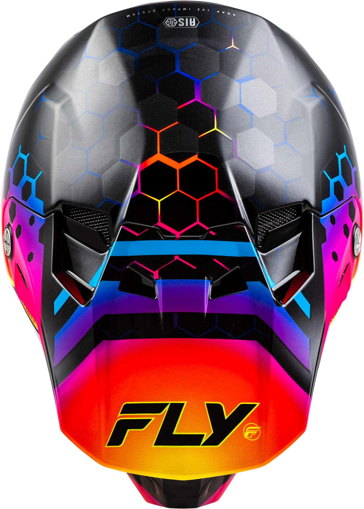 Fly Racing Formula CC Tektonic Helmet Black/Sunset MD (73-4332M)