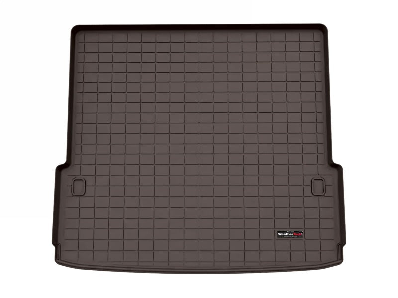 WeatherTech 25-26 Infiniti QX80 Behind 3rd Row Cargo Liner w/Bumper Protector - Cocoa