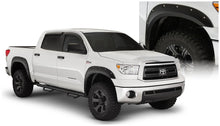 Cargar imagen en el visor de la galería, Bushwacker 07-13 Toyota Tundra Fleetside Pocket Style Flares 4pc 97.6/78.7/66.7in Bed - Black