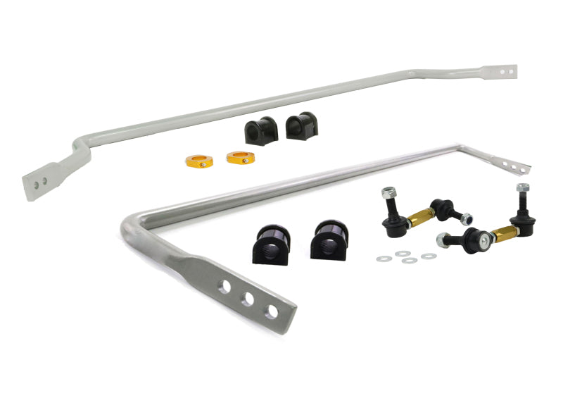 Kit de barra estabilizadora delantera y trasera Whiteline 99-05 Mazda Miata / 00-05 Miata LS