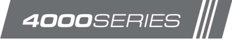 DBA 99-01 Jeep Cherokee/Wagoneer / 99-06 Wrangler Front Drilled & Slotted 4000 Series Rotor