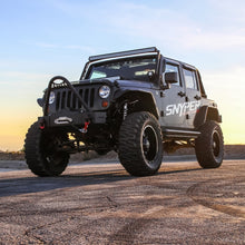 Cargar imagen en el visor de la galería, Westin/Snyper 07-17 Jeep Wrangler Unlimited Triple Tube Rock Rail Steps - Textured Black