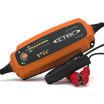 CTEK MUS 4.3 Polar 12V Battery Charger — Cold Weather Optimized