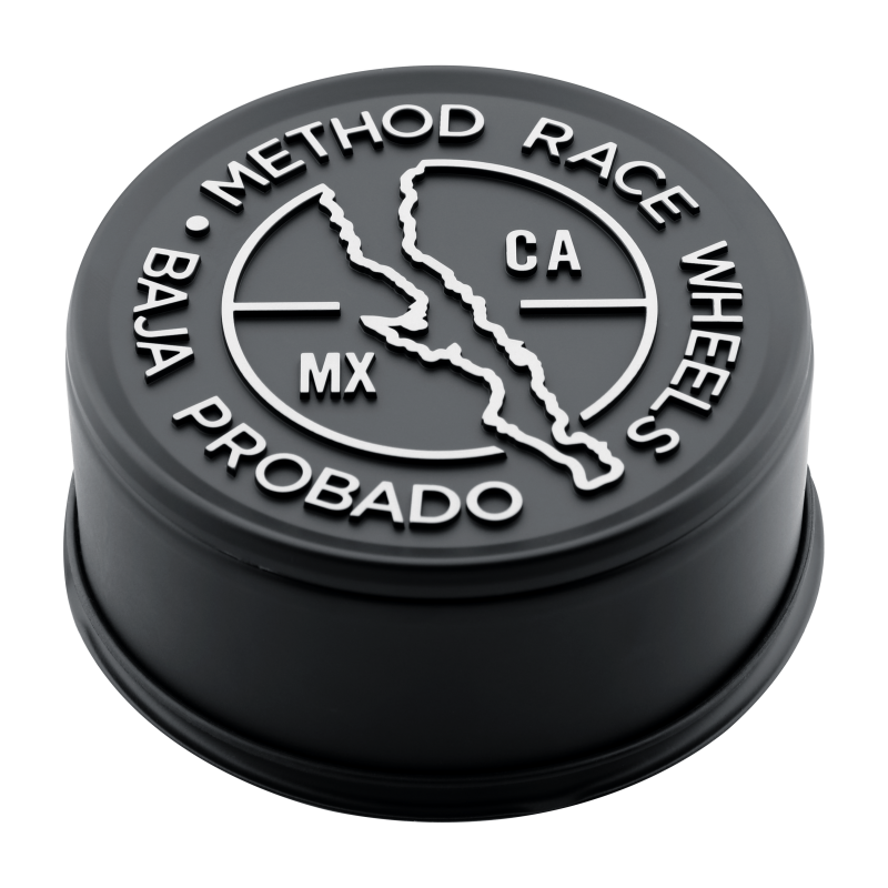 Method Baja Push Thru Center Cap - 108mm - Black — Fits Method Wheels