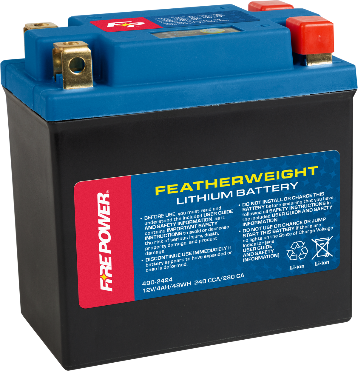 Fire Power Featherweight Lithium Battery 240 CCA 12V/48WH (HJTX14AHQ-FP-B)