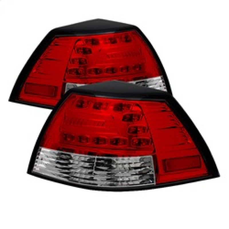 Luces traseras LED Spyder Pontiac G8 08-09 rojas transparentes ALT-YD-PG808-LED-RC