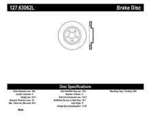 Cargar imagen en el visor de la galería, StopTech 05-09 Chrysler 300 (5.7L V8 exc SRT-8) Rear Left Slotted &amp; Drilled Rotor