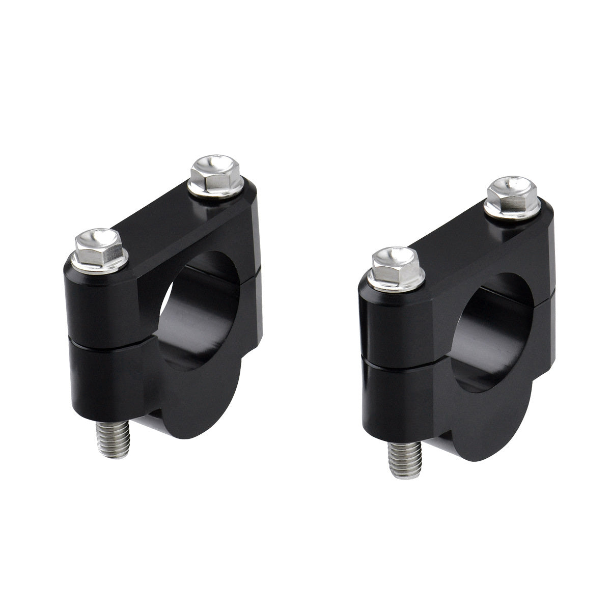 DRC 1 1/8" Handlebar Risers 19MM Black (ZE53-02191)