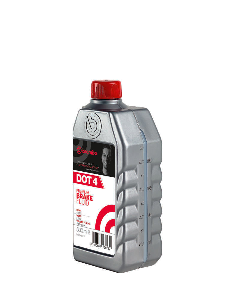 Brembo Premium DOT 4 Brake Fluid (500 ML) — High Performance Formula