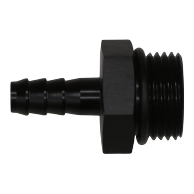 DeatschWerks 10AN ORB Male to 5/16in Triple Barb Fitting (Incl O-Ring) - Matte Black