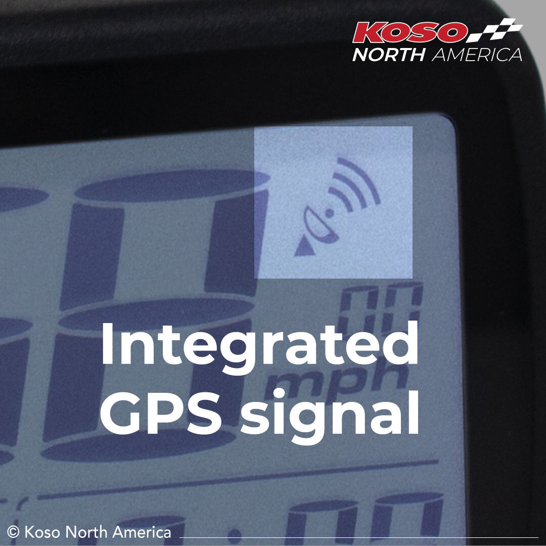KOSO Mini 5 GPS Speedometer (BA090000)
