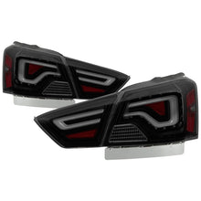 Cargar imagen en el visor de la galería, xTune 14-18 Chevy Impala (Excl 14-16 Limited) LED Tail Lights - Black Smoke (ALT-JH-CIM14-LBLED-BSM)