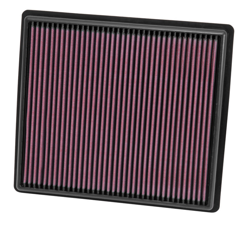 K&N Replacement Air Filter - Panel for 13-17 Chevrolet Malibu, 14-19 Impala, 13-17 Buick Regal